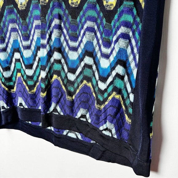 Nic & Zoe - Vintage Inspired Zig Zag Knit Tank‎ Top - Sz. XL - Picture 7 of 7